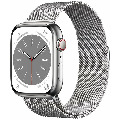 Apple Watch 8 45 Silver Stainless Milan 6643300₽