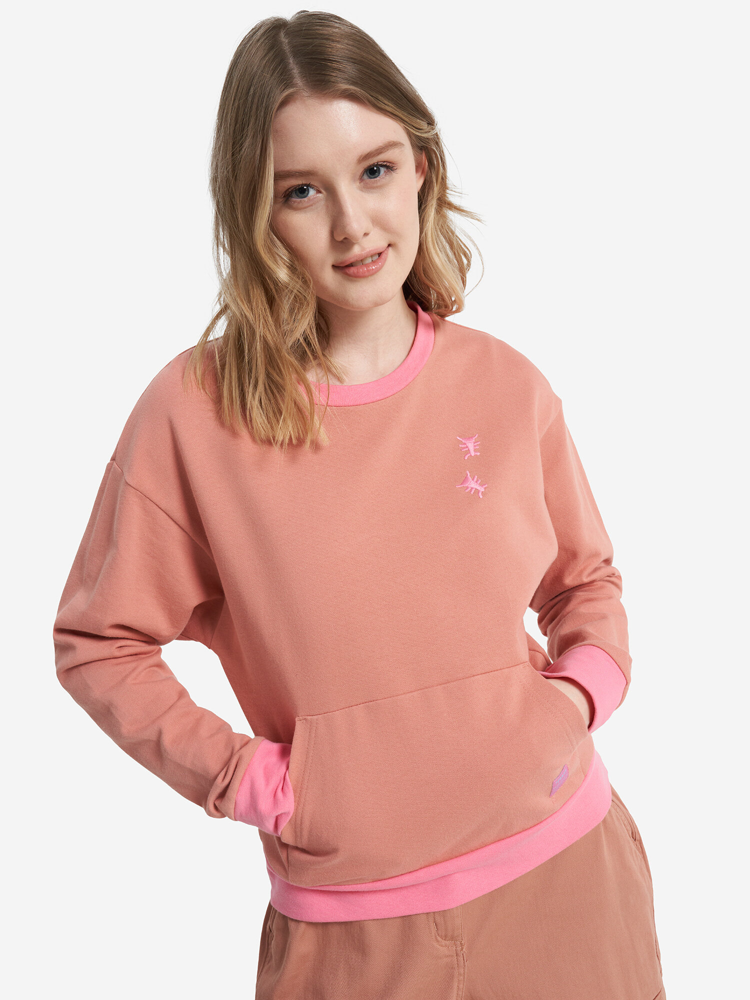 Свитшот Termit, размер 44, , бежевый — фото 1