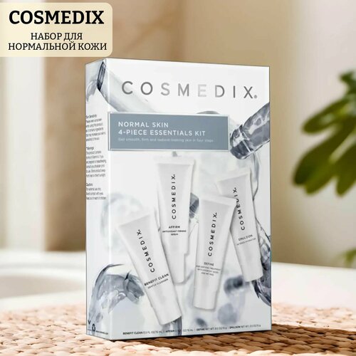 Набор для нормальной кожи normal skin kit уход за лицом cosmedix сыворотка обновляющая антивозрастная с aha кислотами и 0 25% ретинолом define