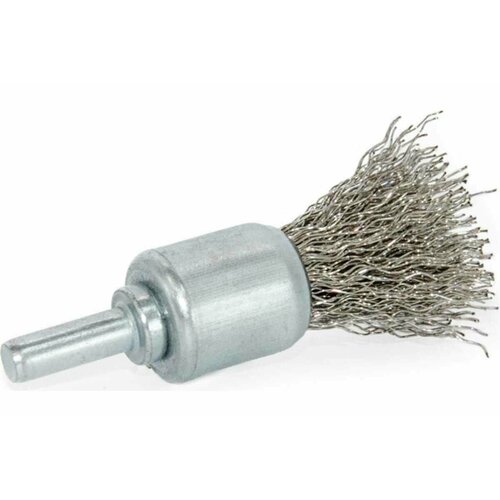 Щетка кистевая с хвостовиком волнистая 20x15x0.3 мм, INOX ПрофТим ЕА2015-IN-03