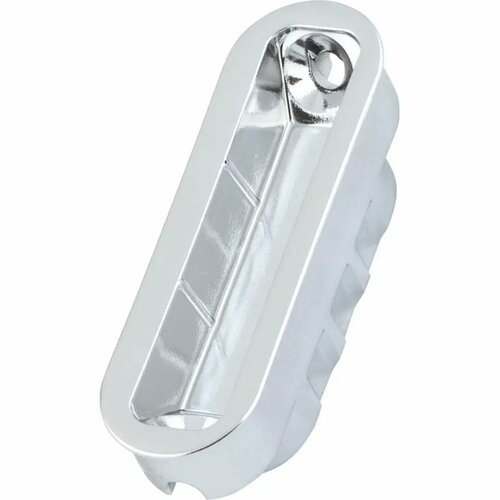 Ответная планка AGB Minima для магнитного замка Polaris для деревянных дверей любого типа полированный хром