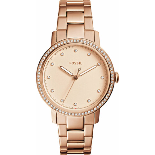 наручные часы fossil stella наручные часы fossil es3590 золотой розовый Наручные часы FOSSIL Neely ES4288, золотой, розовый