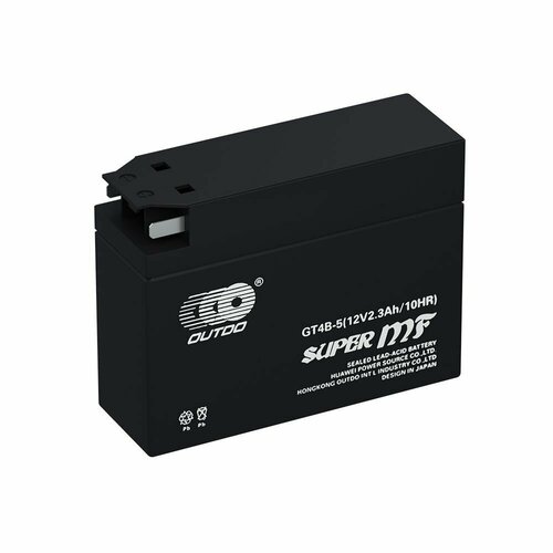 Мото аккумулятор 2,3Ah OUTDO GT4B-5 (2,5Ah)