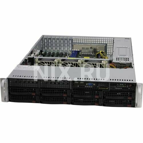 Сервер в корпусе высотой 2U Никс sS9500/pro2U Z0484707 Xeon Silver 4215R/256 ГБ/4 x 960 Гб SSD/1 x 2 Тб HDD/Aspeed AST2500 /DOS
