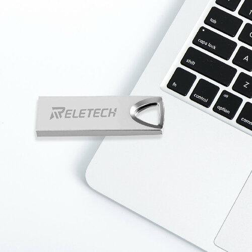 Reletech 64 ГБ высокоскоростной металлический USB-накопитель Универсальная совместимость Офисные и бизнес-автомобили Usb Drive Треугольное подвесное отверстие