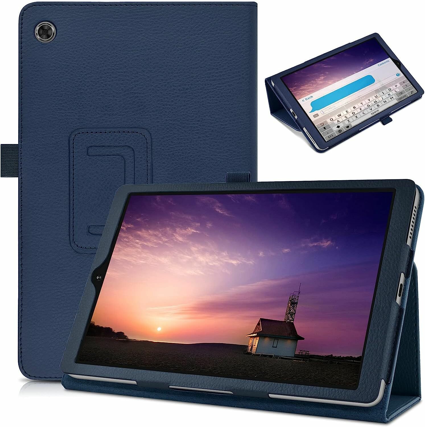 Складной чехол-книжка MyPads для Lenovo Tab M10 HD (2-го поколения) 101-дюймовый чехол для планшета TB-X306F/X306X с автоматическим пробуждением в.