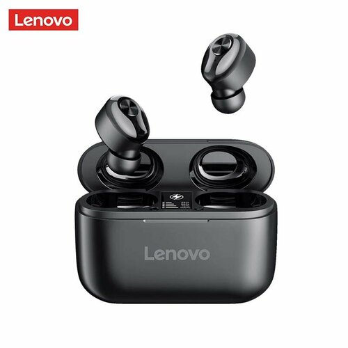 Гарнитура беспроводная Lenovo TWS HT18 Bluetooth 40 мАч Черный PTM7C02358 2200₽