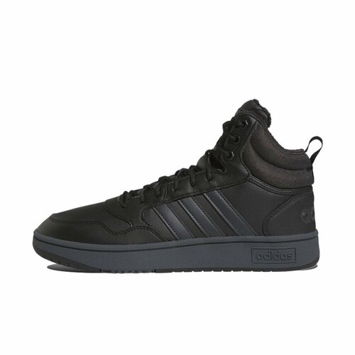 Кроссовки adidas HOOPS 3.0 MID WTR, полнота 10, размер 13US, черный