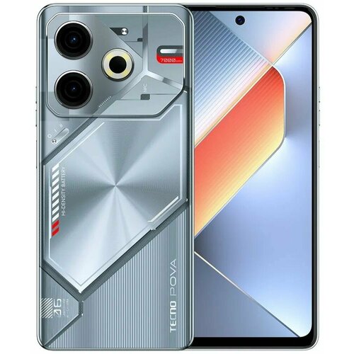 Смартфон Tecno Pova 6 Neo 8128 ГБ серебристый 18399₽