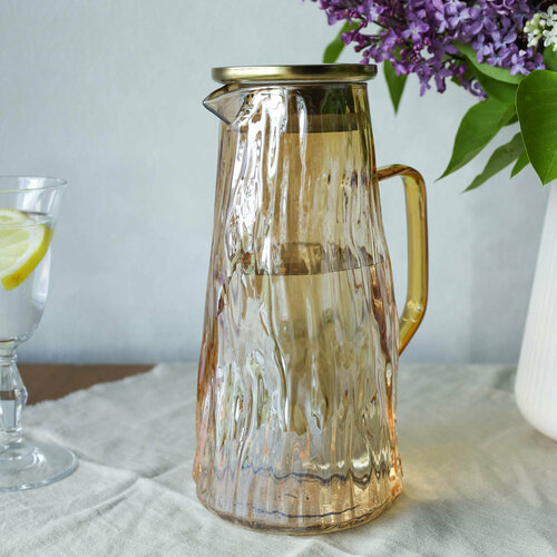 Кувшин стеклянный с крышкой 1800 мл 1250₽