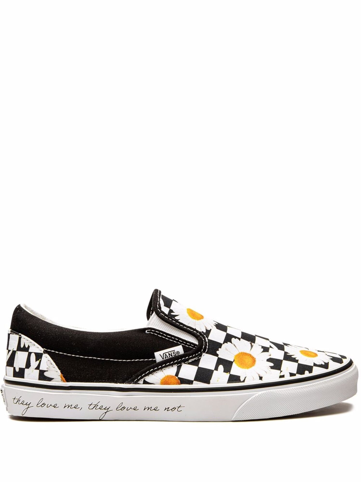 Слипоны VANS Love Me/Love Me Not, размер 3,5 US, серебристый