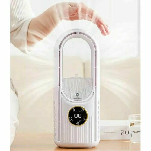 Вентилятор безлопастной колонныйкондиционер настольный с подсветкой и таймером 143000₽