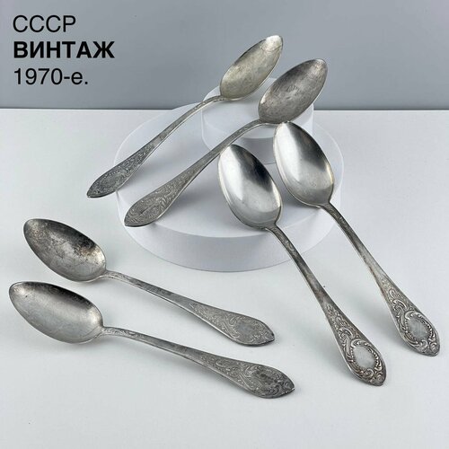 Винтажные столовые ложки Приморский Мельхиор ЗИШ СССР 1970-е 4000₽