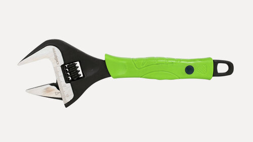 Изображение товара Ключ разводной СИБРТЕХ тонкие губки, фосфатированый, 200 мм