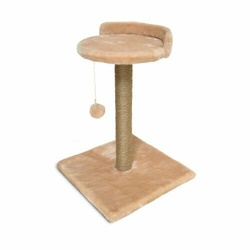 Когтеточка-столбик для кошек Зверье Мое 1 крем-брюле 3563₽