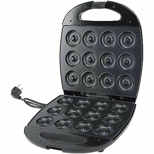 Мини-машина для изготовления пончиков Asixxsix машина для изготовления пончиков с двусторонним подогревом регулируемой температурой и антипригарной поверхностью для 12 пончиков для завтрака закусок десертов 2164700₽