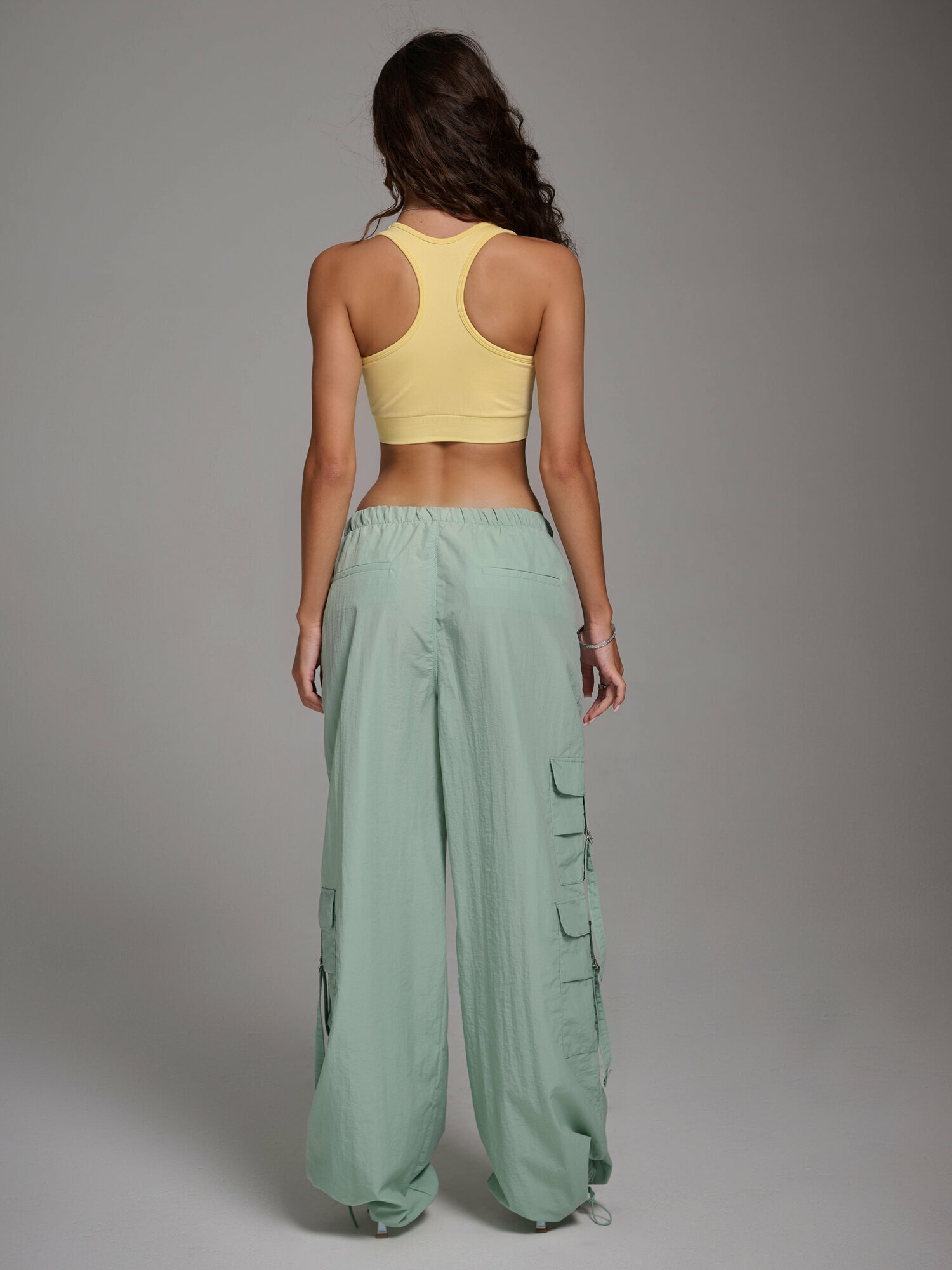 Брюки карго Little Secret, размер 40, мятный — фото 1