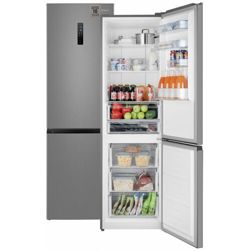 Отдельностоящий холодильник с инвертором Weissgauff WRK 2000 Total NoFrost Inverter Inox 54613₽