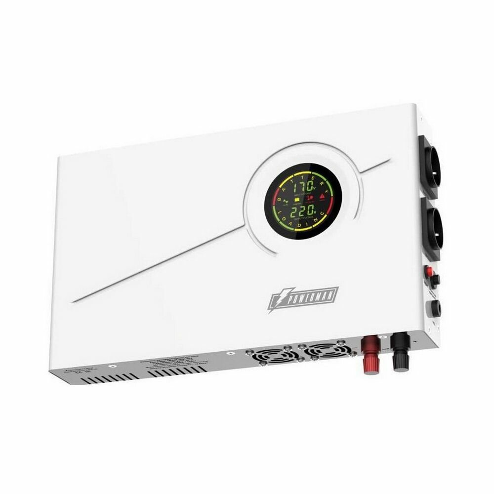 Источник бесперебойного питания Powerman Smart 800 INV Shuko line-interactive (без АКБ) {2} (946455)