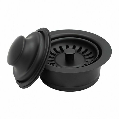 Горловина с ситечком и пробка для Bone Crusher цвет черный