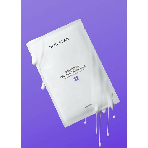 Увлажняющая тканевая маска для лица SKIN&LAB Barrierderm Deep Moisture Sheet Mask, 25 мл