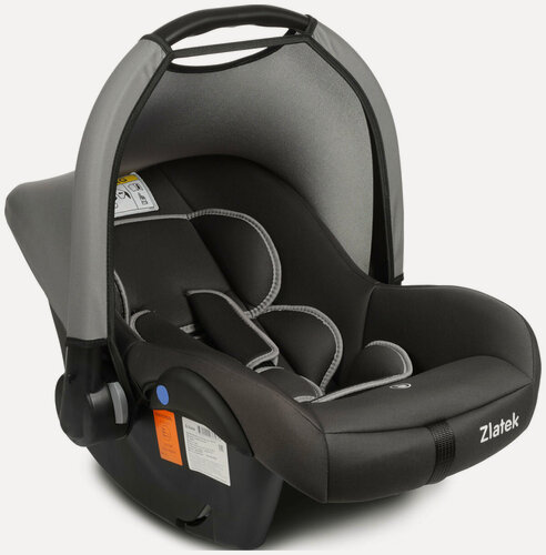 Изображение товара Автокресло Zlatek Колибри Lux гр.0+, темно-серый (KRES4037)