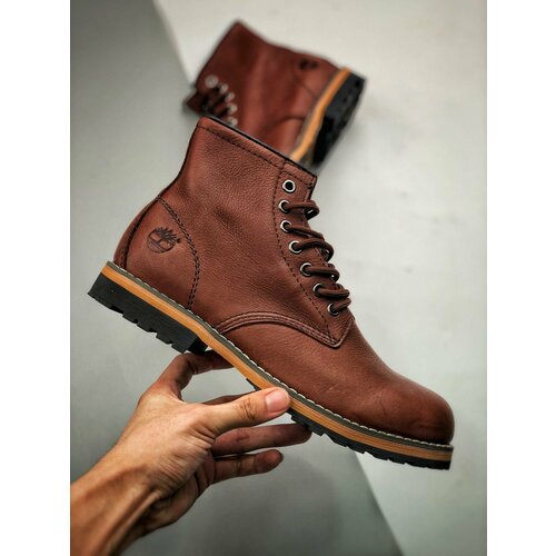 фото Ботинки timberland 6 inch premium boot waterproof, размер eu43=270mm, красный нет бренда