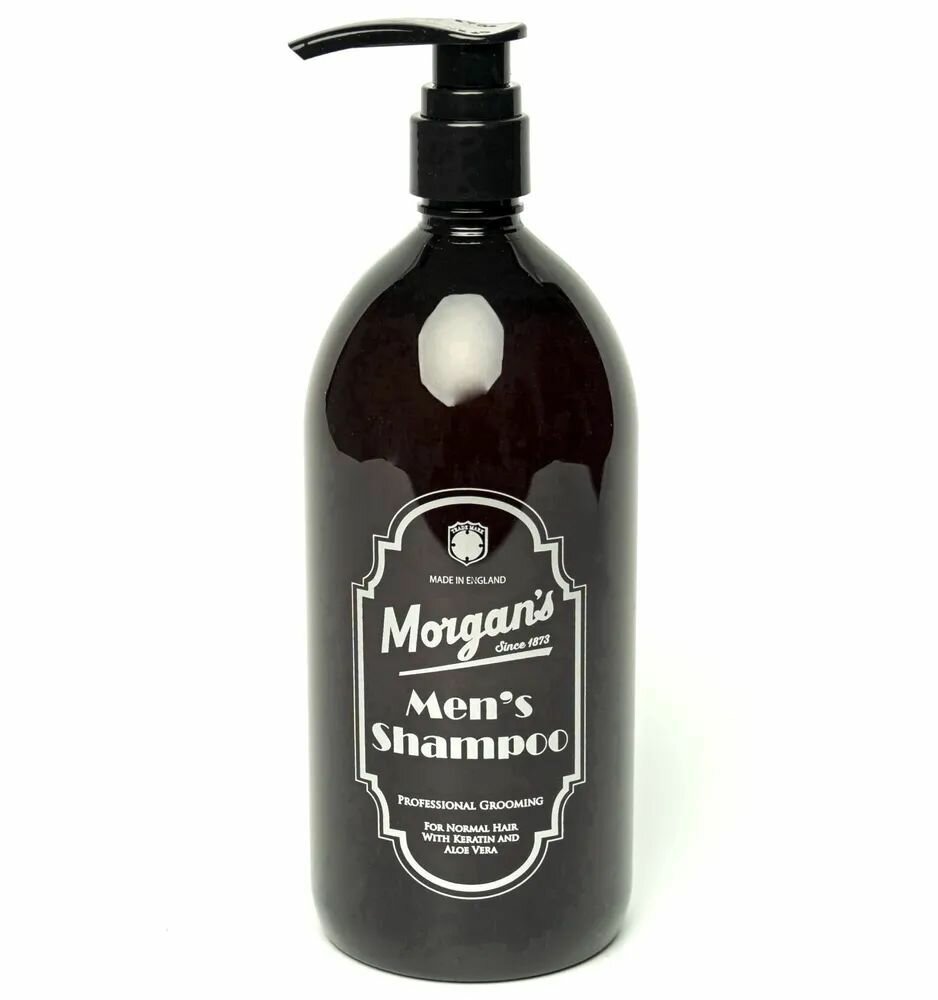 Мужской шампунь Morgan's, для всех типов волос, 1000мл, с дозатором