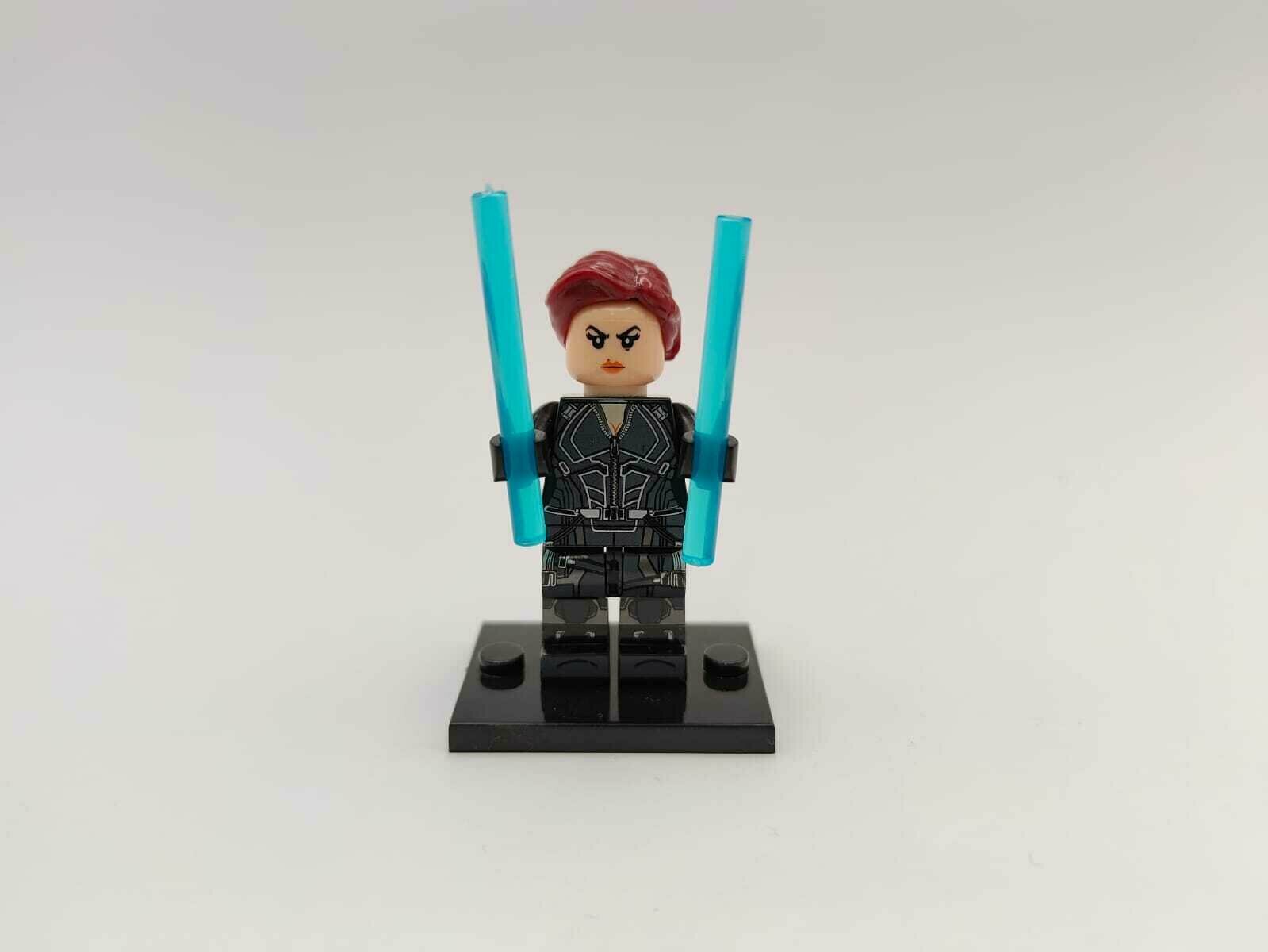 Минифигурка "Черная Вдова версия 2", фигурка супергероини из "Мстителей", вселенная Marvel