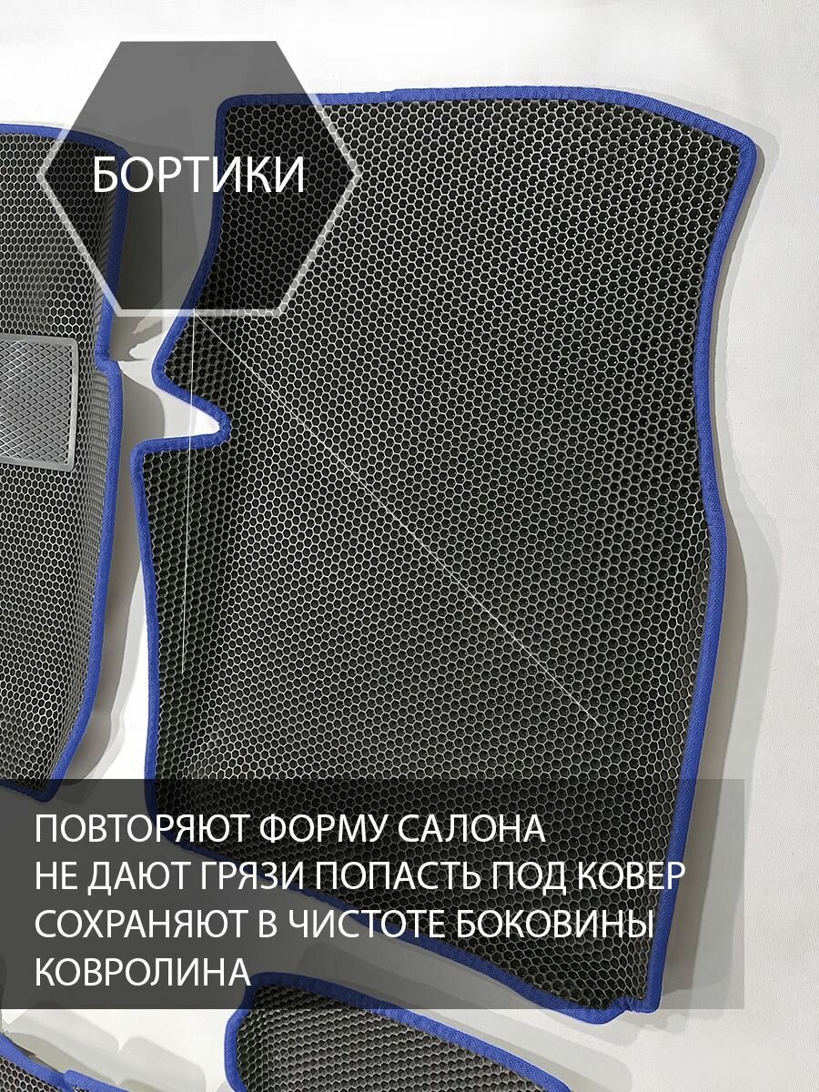 EVA коврики в салон автомобиля HAVAL JOLION 1 (Хавал Джолион 1), ева коврики автомобильные с бортами, эва в машину — фото 1