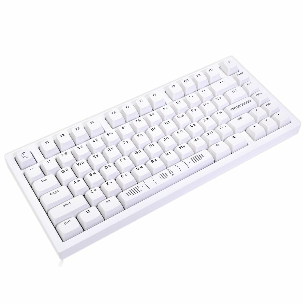 Клавиатура Dark Project CM81 Zeno White G3ms Sapphire Switch