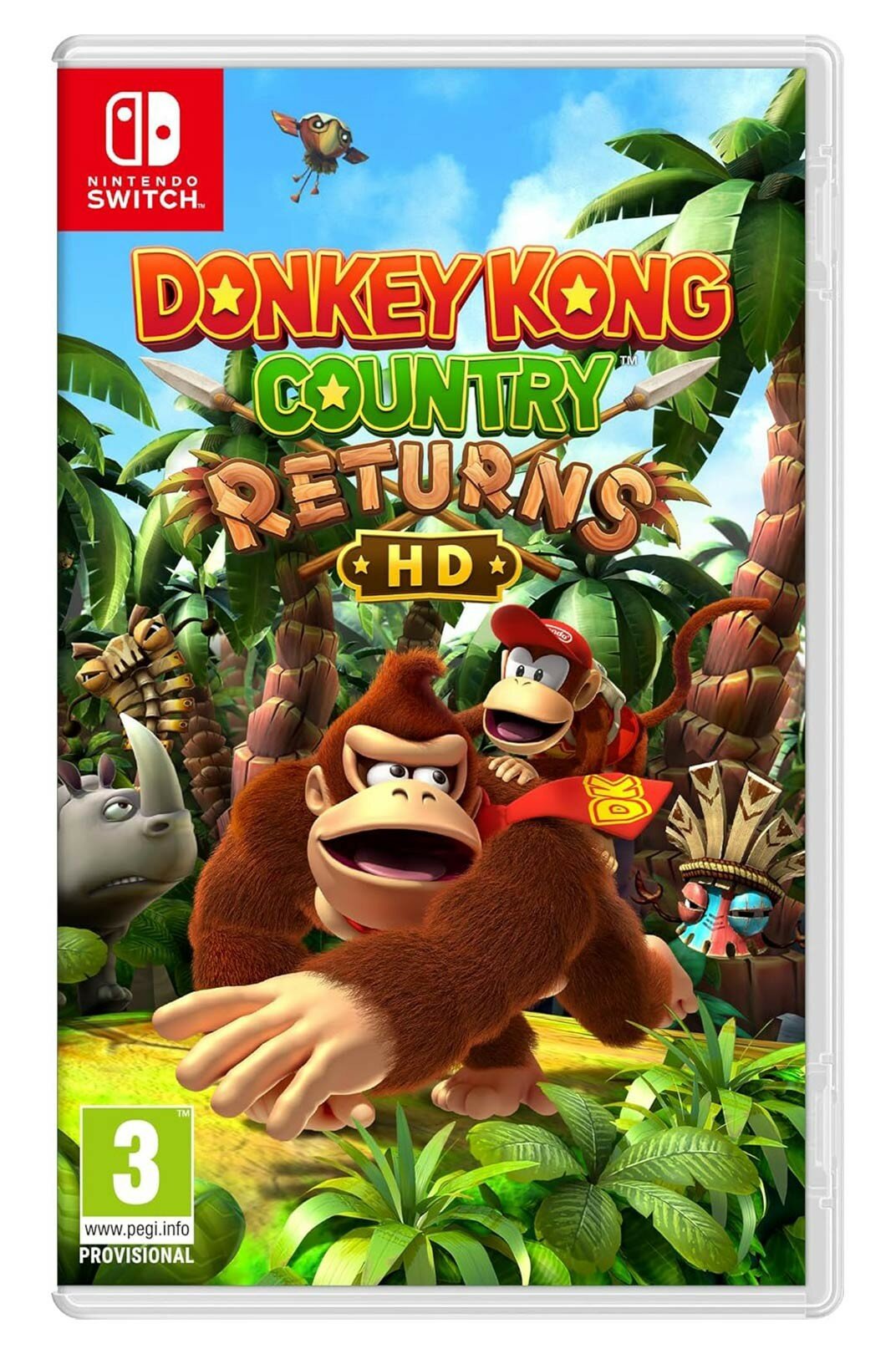 Игра Donkey Kong Country Returns HD (Nintendo Switch) Английская версия