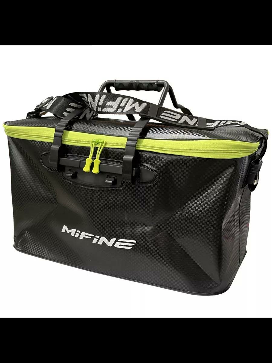 Сумка-кан Mifine YF2955 55*29*30 чёрный пвх 45л