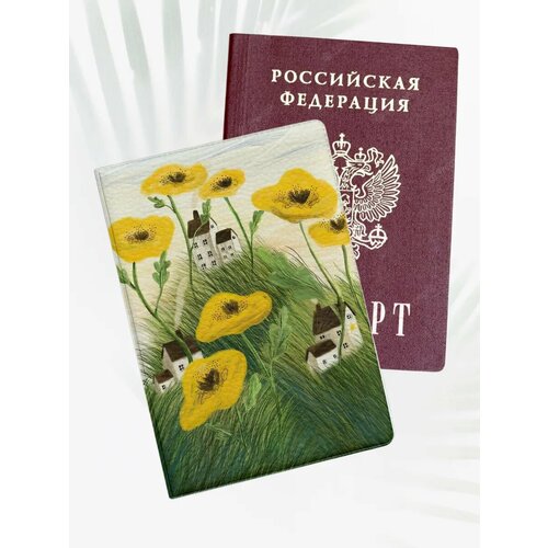 фото Обложка для паспорта poster maniac, черный