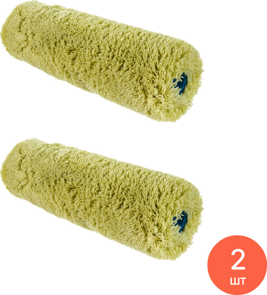 Ролик для валика RemoColor / РемоКолор professional Синтэкс бюгельный фасадный без ручки из полиакрила ворс 18мм диаметр 58мм длина 250мм / строительство и ремонт (комплект из 2 шт)