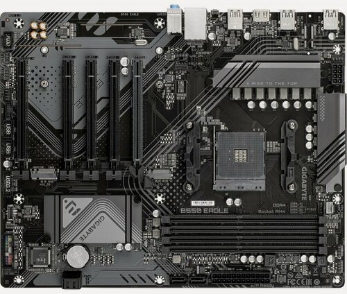 Изображение товара Материнская плата Gigabyte B550 EAGLE, Soc-AM4, AMD B550, ATX
