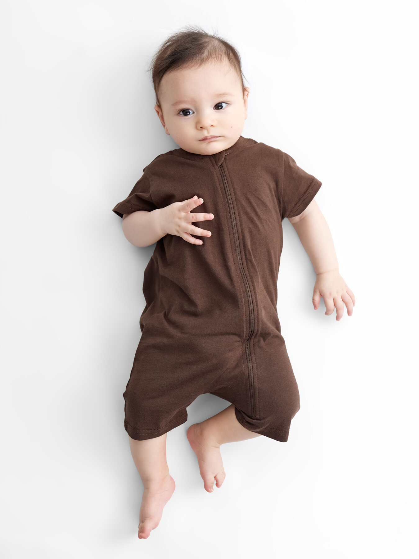 Песочник Happy Baby, размер 68-74, темно-коричневый