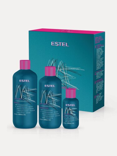 Изображение товара ESTEL Набор ME "Это цвет" для окрашенных волос, шампунь, кондиционер, несмываемый гель
