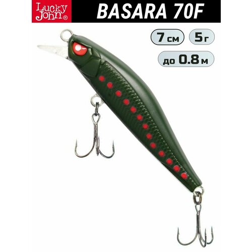 Воблер LUCKY JOHN Basara 70F BA70F-303