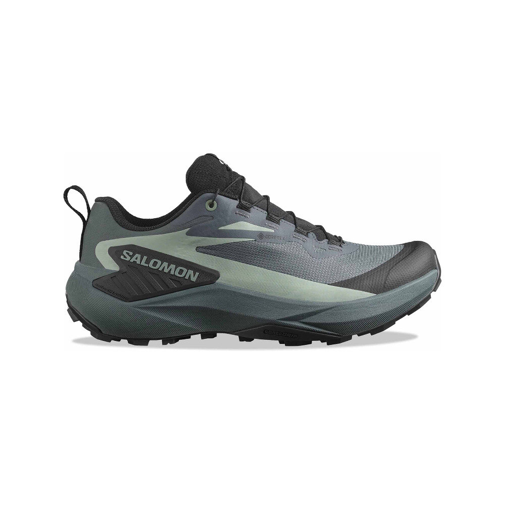 Кроссовки Salomon Genesis GTX W 2025 (Turbulence / Black / Green Milieu 7)