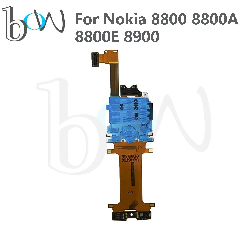 Клавиатура для NOKIA 8800 8800A 8800E 8900, слайд-клавиатура, ЖК-дисплей, основной гибкий кабель, запасные части