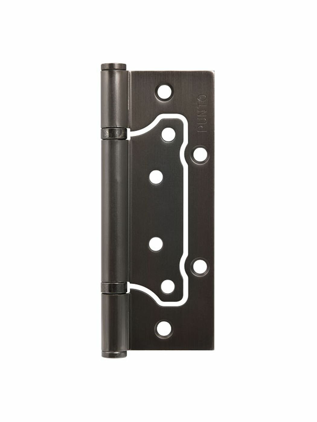 Комплект 10 шт. - Петля универсальная без врезки Punto 200-2B 125x25 GR графит