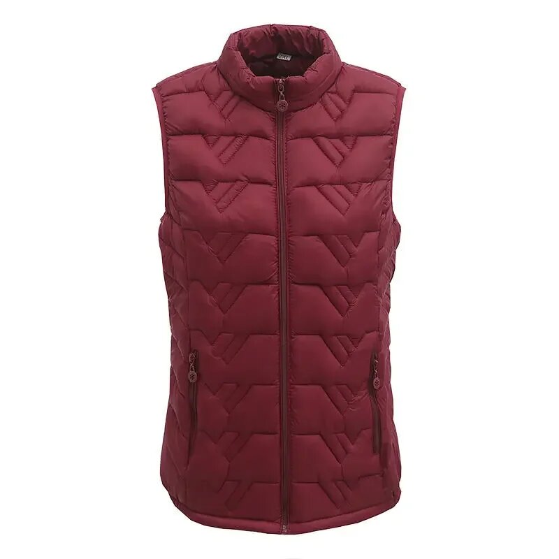 Жилет yunyiwa размер 4XL бордовый