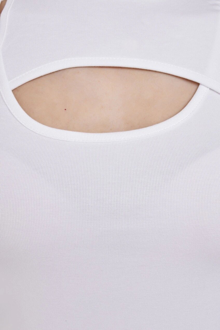 Топ Selfie, размер L, белый — фото 1