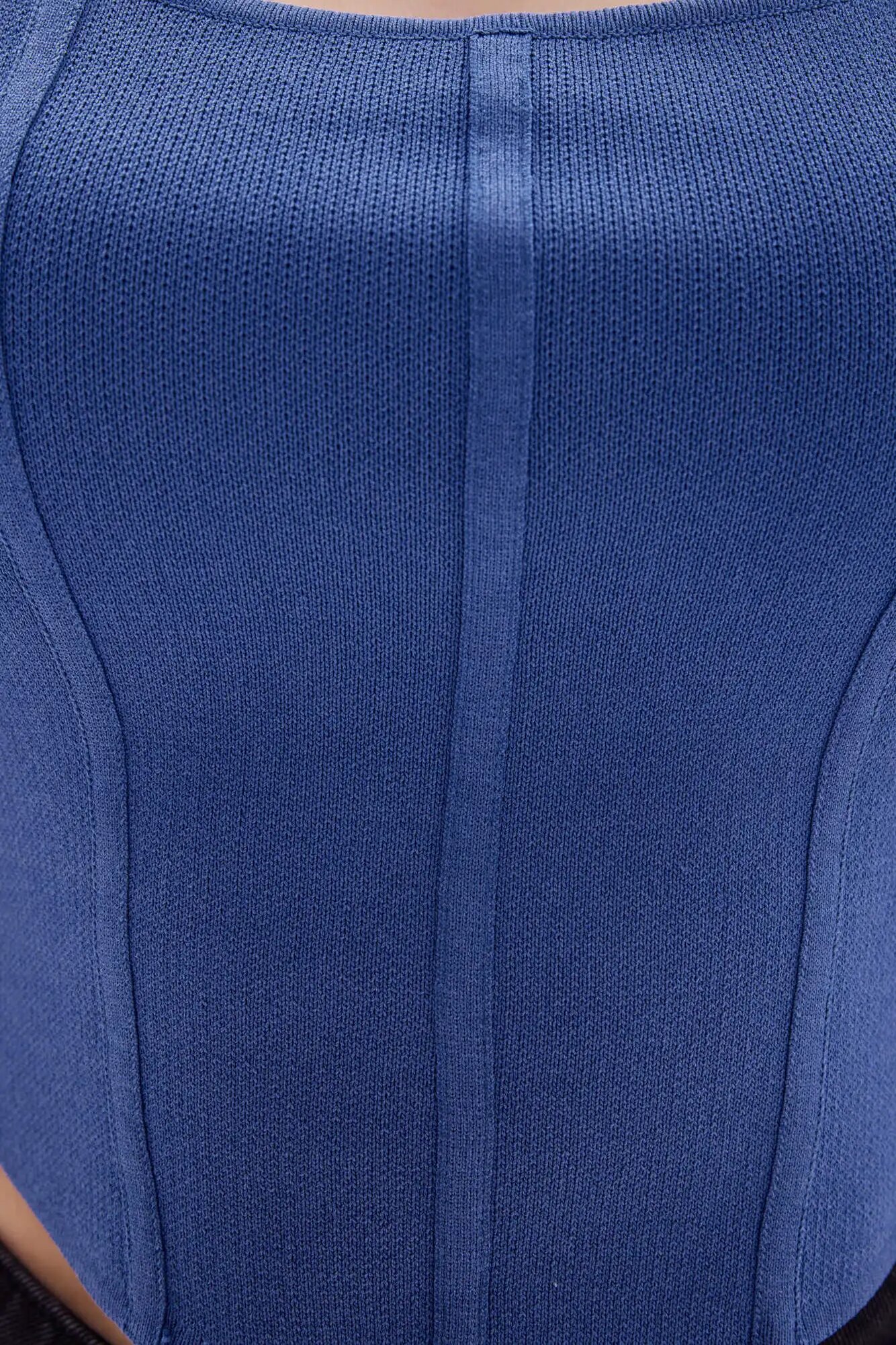 Топ Selfie, размер L, cиний — фото 1