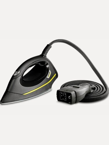 Изображение товара Утюг Karcher EasyFinish, с керамической подошвой, для пароочистителей, черный