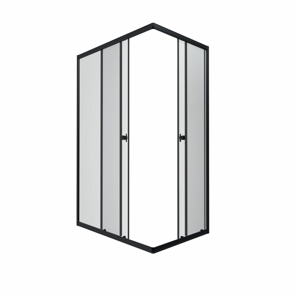 Душевая ширма TRITON Вента-Блэк 120х80 прямоугол/1 место/КС104