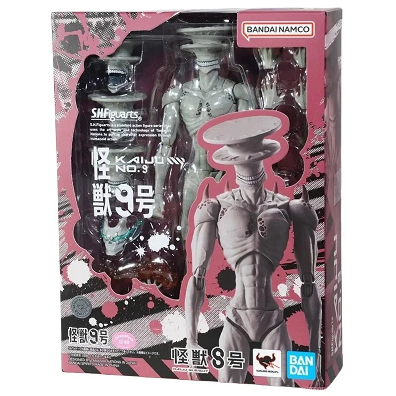 Bandai SHF KAIJU NO.9 фигурка, 19cm, Розовый, Унисекс