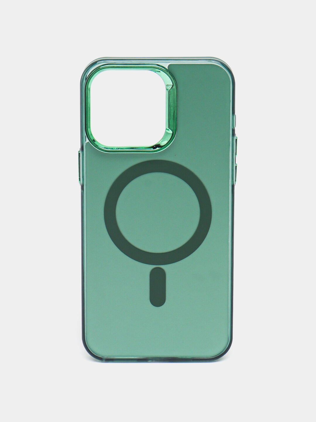 Чехол MagSafe, для iPhone 15 Pro Max, ударопрочный, глянцевый — фото 1