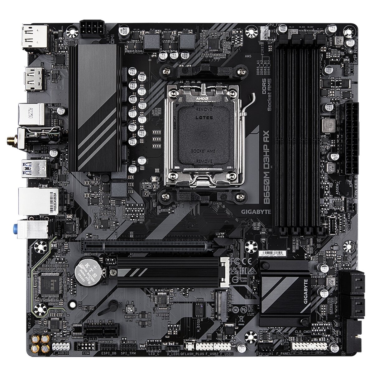 Материнская плата Gigabyte B650M D3HP AX, RTL